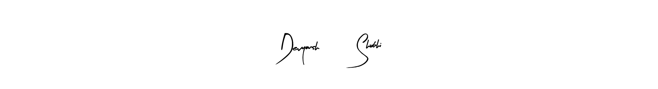 See photos of Devyansh ❤️ Shubhi official signature by Spectra . Check more albums & portfolios. Read reviews & check more about Arty Signature font. Devyansh ❤️ Shubhi signature style 8 images and pictures png