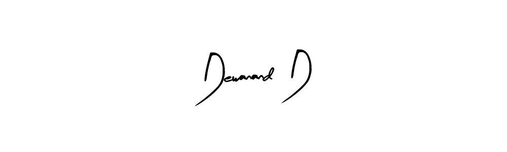 Also we have Dewanand D name is the best signature style. Create professional handwritten signature collection using Arty Signature autograph style. Dewanand D signature style 8 images and pictures png