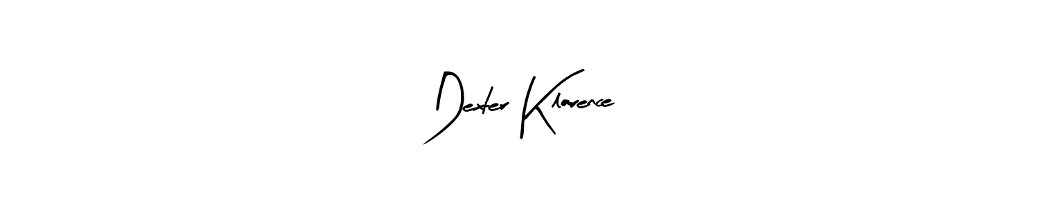 Also we have Dexter Klarence name is the best signature style. Create professional handwritten signature collection using Arty Signature autograph style. Dexter Klarence signature style 8 images and pictures png