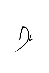 if you are searching for the best signature style for your name Dh. so please give up your signature search. here we have designed multiple signature styles  using Arty Signature. Dh signature style 8 images and pictures png