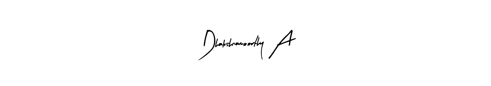 Design your own signature with our free online signature maker. With this signature software, you can create a handwritten (Arty Signature) signature for name Dhakshnamoorthy A. Dhakshnamoorthy A signature style 8 images and pictures png