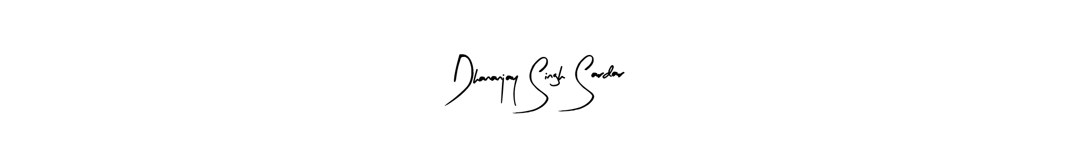 Make a beautiful signature design for name Dhananjay Singh Sardar. Use this online signature maker to create a handwritten signature for free. Dhananjay Singh Sardar signature style 8 images and pictures png