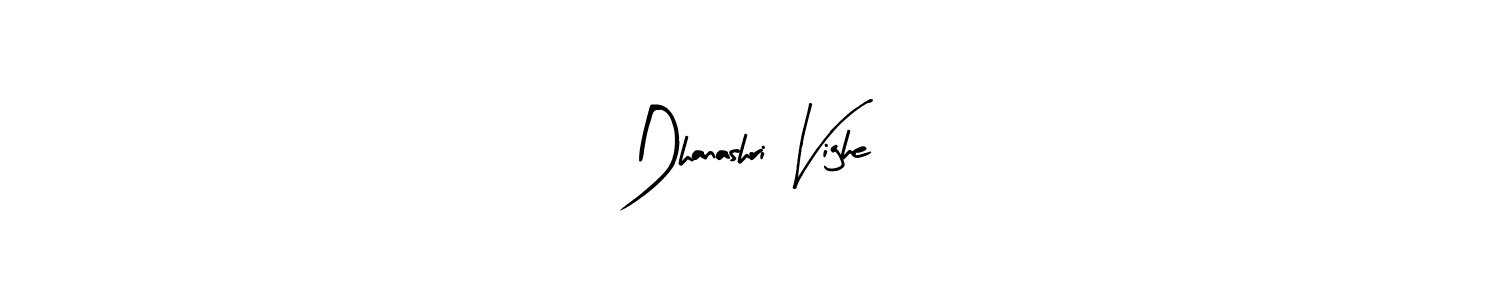 if you are searching for the best signature style for your name Dhanashri Vighe. so please give up your signature search. here we have designed multiple signature styles  using Arty Signature. Dhanashri Vighe signature style 8 images and pictures png