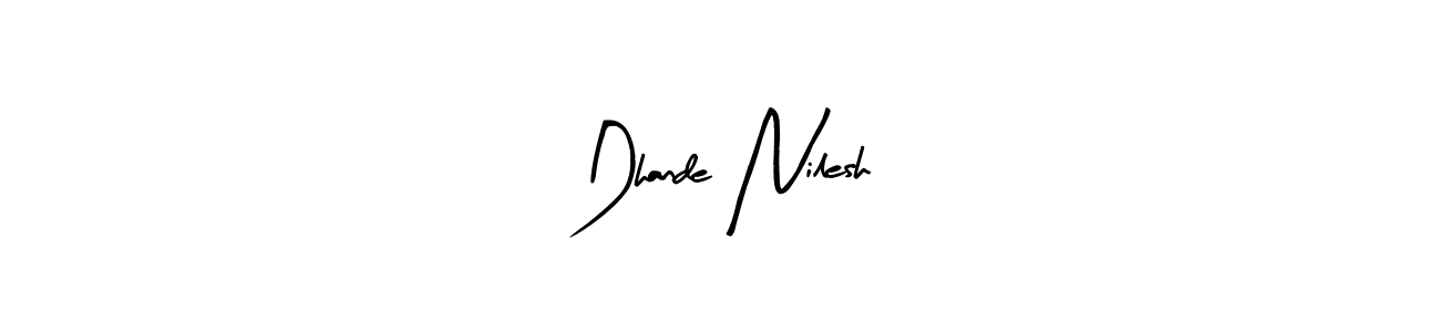 Also You can easily find your signature by using the search form. We will create Dhande Nilesh name handwritten signature images for you free of cost using Arty Signature sign style. Dhande Nilesh signature style 8 images and pictures png