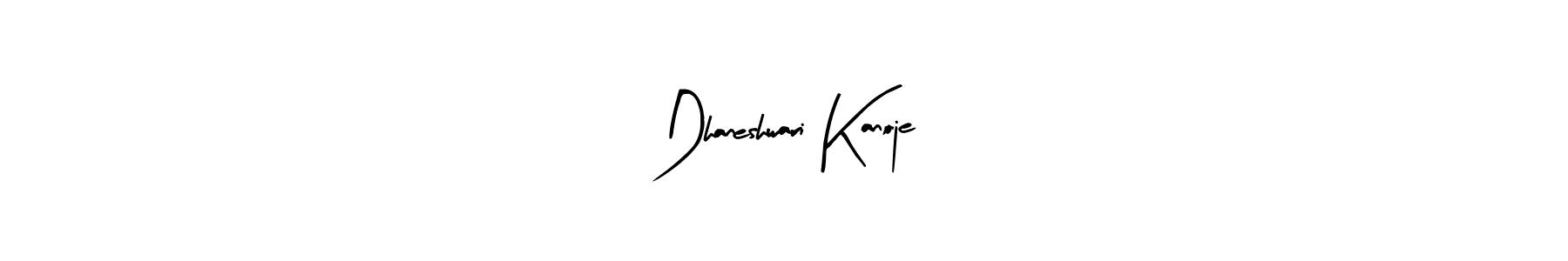 Make a beautiful signature design for name Dhaneshwari Kanoje. Use this online signature maker to create a handwritten signature for free. Dhaneshwari Kanoje signature style 8 images and pictures png