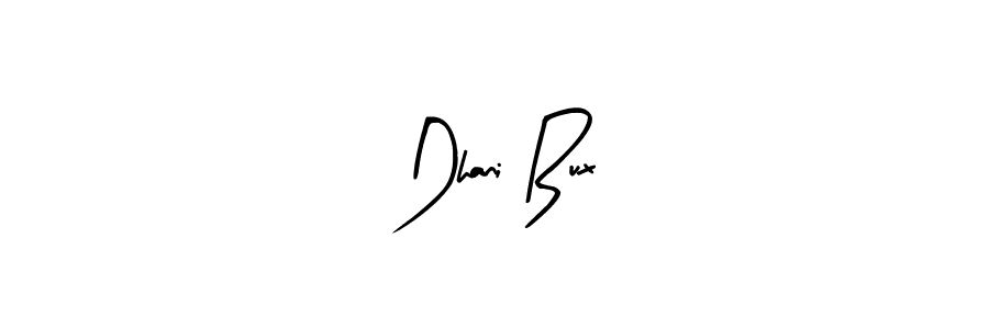 Create a beautiful signature design for name Dhani Bux. With this signature (Arty Signature) fonts, you can make a handwritten signature for free. Dhani Bux signature style 8 images and pictures png