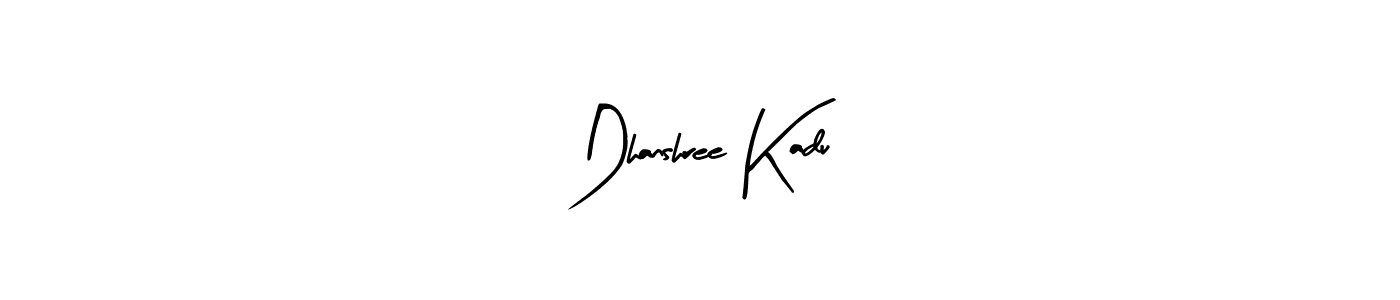 Create a beautiful signature design for name Dhanshree Kadu. With this signature (Arty Signature) fonts, you can make a handwritten signature for free. Dhanshree Kadu signature style 8 images and pictures png