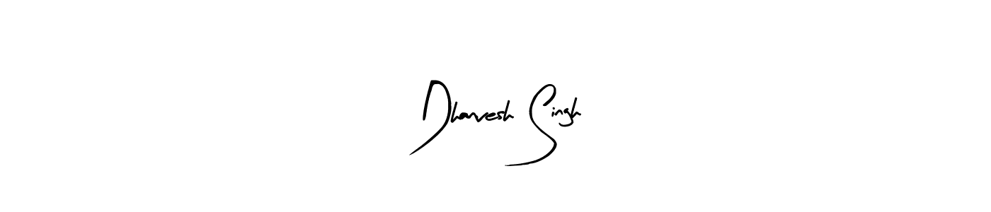 Best and Professional Signature Style for Dhanvesh Singh. Arty Signature Best Signature Style Collection. Dhanvesh Singh signature style 8 images and pictures png