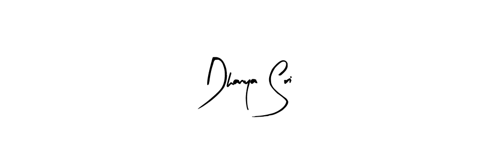 Dhanya Sri stylish signature style. Best Handwritten Sign (Arty Signature) for my name. Handwritten Signature Collection Ideas for my name Dhanya Sri. Dhanya Sri signature style 8 images and pictures png