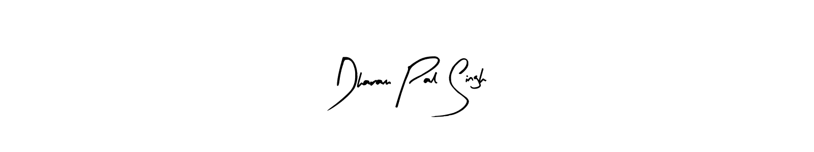 The best way (Arty Signature) to make a short signature is to pick only two or three words in your name. The name Dharam Pal Singh include a total of six letters. For converting this name. Dharam Pal Singh signature style 8 images and pictures png