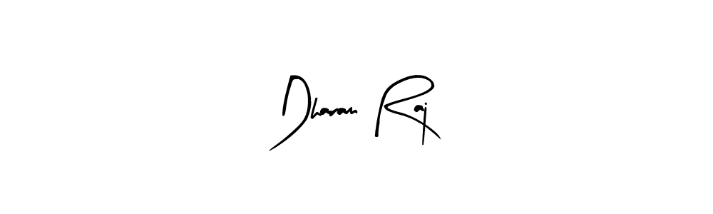 Use a signature maker to create a handwritten signature online. With this signature software, you can design (Arty Signature) your own signature for name Dharam Raj. Dharam Raj signature style 8 images and pictures png