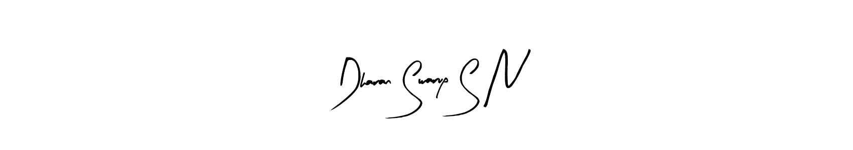 Also we have Dharan Swarup S N name is the best signature style. Create professional handwritten signature collection using Arty Signature autograph style. Dharan Swarup S N signature style 8 images and pictures png