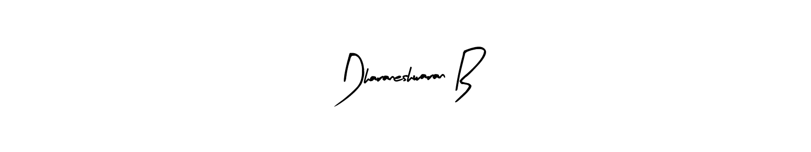How to make Dharaneshwaran B signature? Arty Signature is a professional autograph style. Create handwritten signature for Dharaneshwaran B name. Dharaneshwaran B signature style 8 images and pictures png