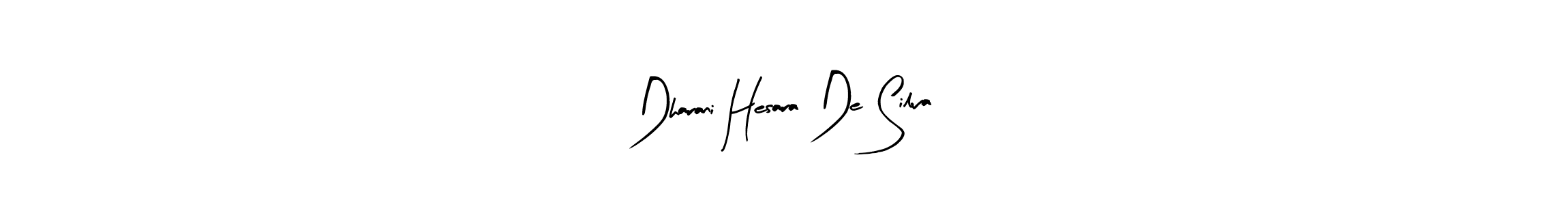 The best way (Arty Signature) to make a short signature is to pick only two or three words in your name. The name Dharani Hesara De Silva include a total of six letters. For converting this name. Dharani Hesara De Silva signature style 8 images and pictures png