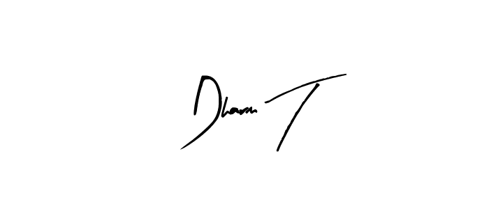 How to make Dharm T signature? Arty Signature is a professional autograph style. Create handwritten signature for Dharm T name. Dharm T signature style 8 images and pictures png