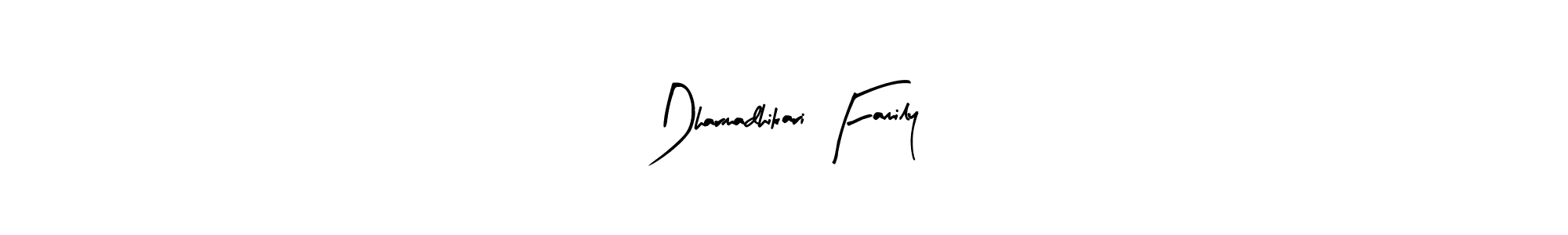 The best way (Arty Signature) to make a short signature is to pick only two or three words in your name. The name Dharmadhikari Family include a total of six letters. For converting this name. Dharmadhikari Family signature style 8 images and pictures png