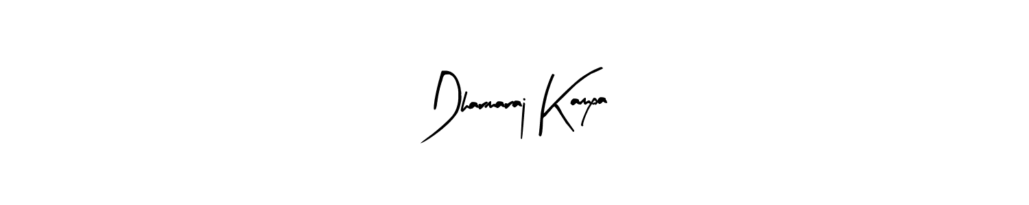 Make a beautiful signature design for name Dharmaraj Kampa. Use this online signature maker to create a handwritten signature for free. Dharmaraj Kampa signature style 8 images and pictures png