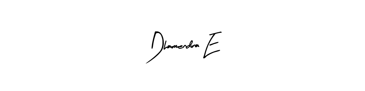 Make a beautiful signature design for name Dharmendra E. Use this online signature maker to create a handwritten signature for free. Dharmendra E signature style 8 images and pictures png
