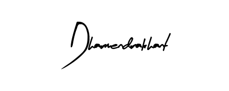 Achieve flawless digital penmanship with Dharmendrakhant name in Arty Signature font. The perfect tool for creating online signatures. Dharmendrakhant signature style 8 images and pictures png