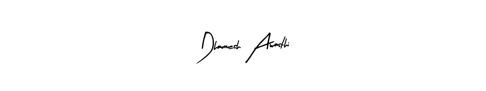 You should practise on your own different ways (Arty Signature) to write your name (Dharmesh Awasthi) in signature. don't let someone else do it for you. Dharmesh Awasthi signature style 8 images and pictures png