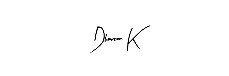 Once you've used our free online signature maker to create your best signature Arty Signature style, it's time to enjoy all of the benefits that Dharsan K name signing documents. Dharsan K signature style 8 images and pictures png