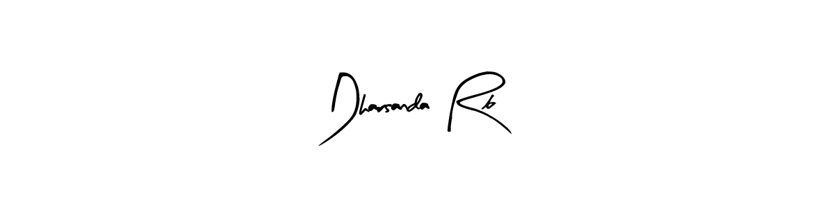 See photos of Dharsanda Rb official signature by Spectra . Check more albums & portfolios. Read reviews & check more about Arty Signature font. Dharsanda Rb signature style 8 images and pictures png