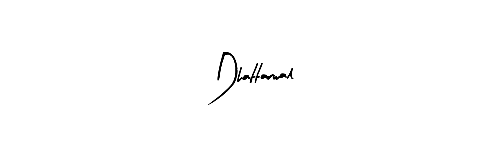 Arty Signature is a professional signature style that is perfect for those who want to add a touch of class to their signature. It is also a great choice for those who want to make their signature more unique. Get Dhattarwal name to fancy signature for free. Dhattarwal signature style 8 images and pictures png