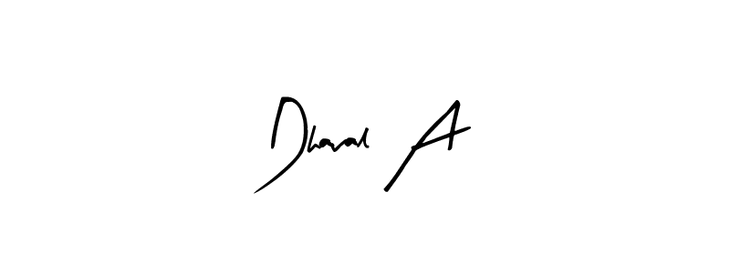 It looks lik you need a new signature style for name Dhaval A. Design unique handwritten (Arty Signature) signature with our free signature maker in just a few clicks. Dhaval A signature style 8 images and pictures png