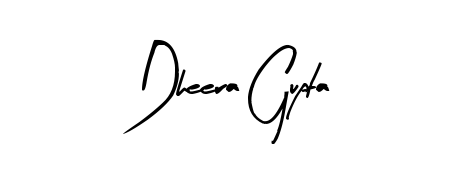 Enhance your business communications with Dheera Gupta signature in Arty Signature lettering. Clean, modern, and universally compatible. Dheera Gupta signature style 8 images and pictures png