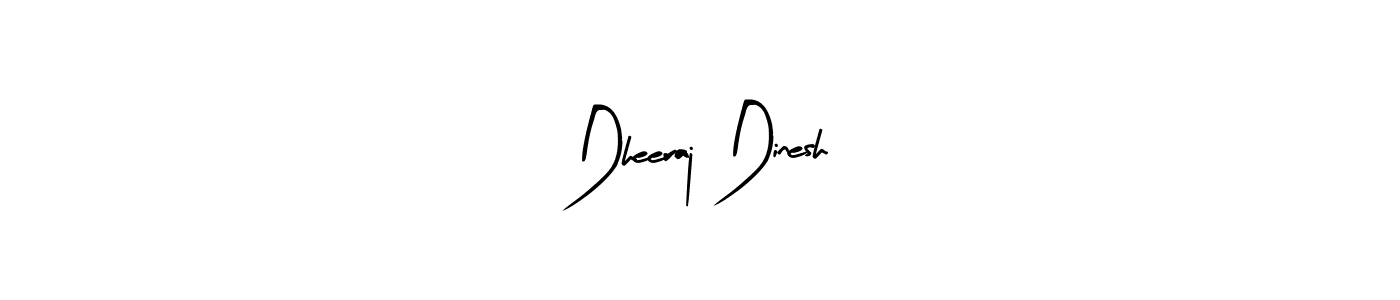 This is the best signature style for the Dheeraj Dinesh name. Also you like these signature font (Arty Signature). Mix name signature. Dheeraj Dinesh signature style 8 images and pictures png