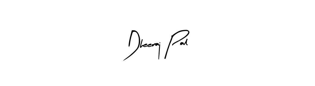 You can use this online signature creator to create a handwritten signature for the name Dheeraj Pal. This is the best online autograph maker. Dheeraj Pal signature style 8 images and pictures png