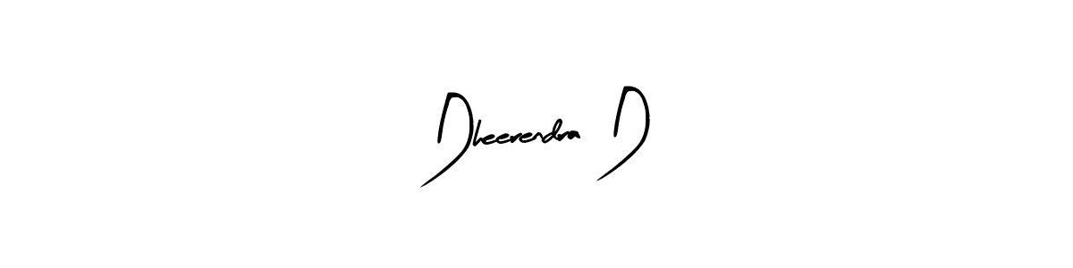 Create a beautiful signature design for name Dheerendra D. With this signature (Arty Signature) fonts, you can make a handwritten signature for free. Dheerendra D signature style 8 images and pictures png