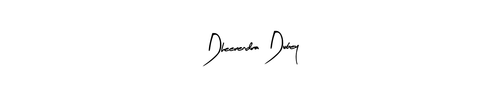 Create a beautiful signature design for name Dheerendra Dubey. With this signature (Arty Signature) fonts, you can make a handwritten signature for free. Dheerendra Dubey signature style 8 images and pictures png