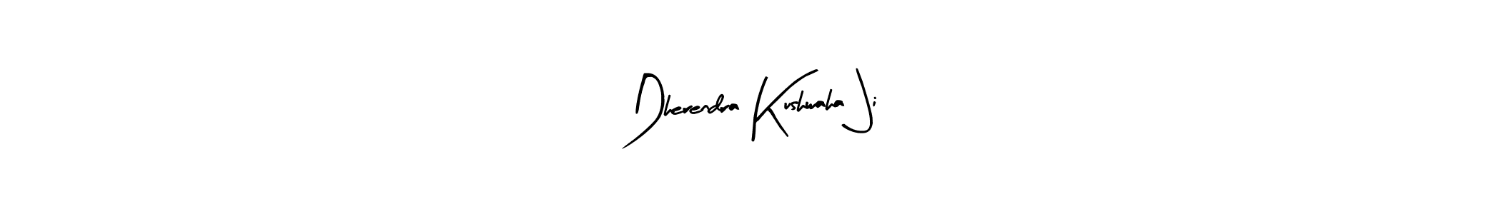 Use a signature maker to create a handwritten signature online. With this signature software, you can design (Arty Signature) your own signature for name Dherendra Kushwaha Ji. Dherendra Kushwaha Ji signature style 8 images and pictures png
