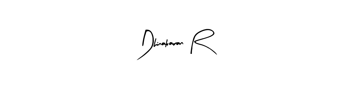 Make a beautiful signature design for name Dhinakaran R. Use this online signature maker to create a handwritten signature for free. Dhinakaran R signature style 8 images and pictures png