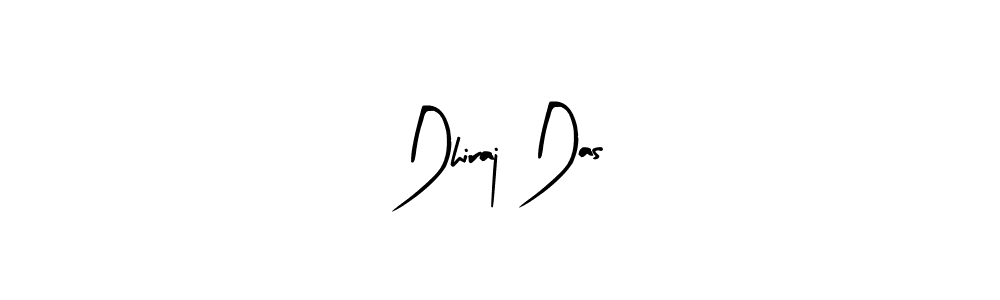 Arty Signature is a professional signature style that is perfect for those who want to add a touch of class to their signature. It is also a great choice for those who want to make their signature more unique. Get Dhiraj Das name to fancy signature for free. Dhiraj Das signature style 8 images and pictures png