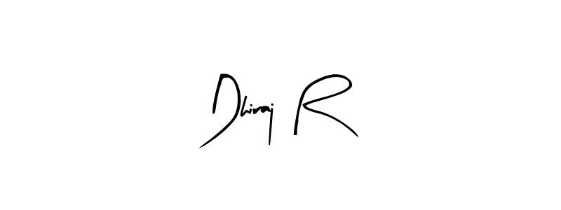 How to Draw Dhiraj R signature style? Arty Signature is a latest design signature styles for name Dhiraj R. Dhiraj R signature style 8 images and pictures png