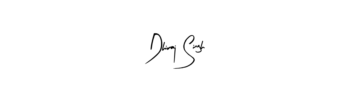 Design your own signature with our free online signature maker. With this signature software, you can create a handwritten (Arty Signature) signature for name Dhiraj Singh. Dhiraj Singh signature style 8 images and pictures png