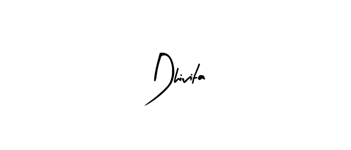 You should practise on your own different ways (Arty Signature) to write your name (Dhivita) in signature. don't let someone else do it for you. Dhivita signature style 8 images and pictures png