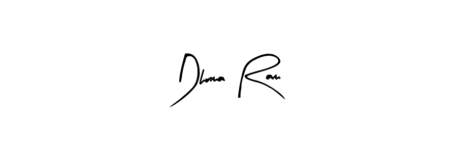 Also we have Dhrma Ram name is the best signature style. Create professional handwritten signature collection using Arty Signature autograph style. Dhrma Ram signature style 8 images and pictures png