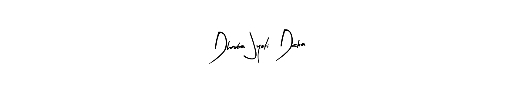 Also we have Dhruba Jyoti Deka name is the best signature style. Create professional handwritten signature collection using Arty Signature autograph style. Dhruba Jyoti Deka signature style 8 images and pictures png