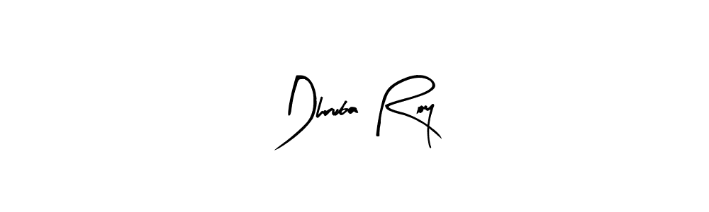 The best way (Arty Signature) to make a short signature is to pick only two or three words in your name. The name Dhruba Roy include a total of six letters. For converting this name. Dhruba Roy signature style 8 images and pictures png