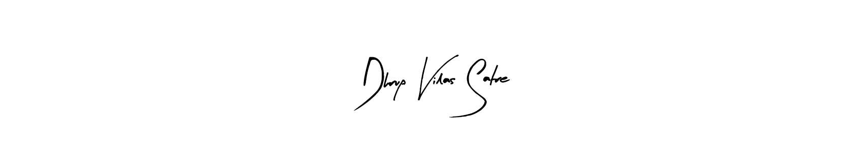 Arty Signature is a professional signature style that is perfect for those who want to add a touch of class to their signature. It is also a great choice for those who want to make their signature more unique. Get Dhrup Vilas Satre name to fancy signature for free. Dhrup Vilas Satre signature style 8 images and pictures png