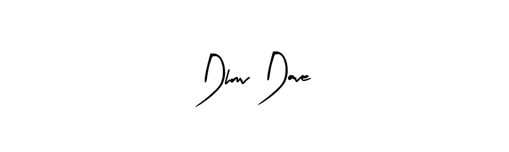 You should practise on your own different ways (Arty Signature) to write your name (Dhruv Dave) in signature. don't let someone else do it for you. Dhruv Dave signature style 8 images and pictures png