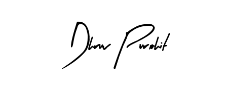 Also You can easily find your signature by using the search form. We will create Dhruv Purohit name handwritten signature images for you free of cost using Arty Signature sign style. Dhruv Purohit signature style 8 images and pictures png