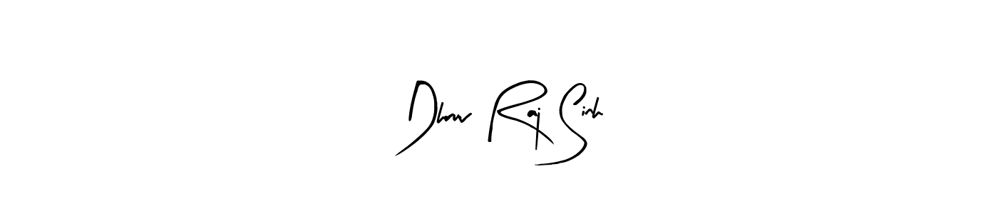 You should practise on your own different ways (Arty Signature) to write your name (Dhruv Raj Sinh) in signature. don't let someone else do it for you. Dhruv Raj Sinh signature style 8 images and pictures png
