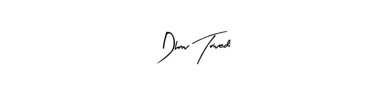 You can use this online signature creator to create a handwritten signature for the name Dhruv Trivedi. This is the best online autograph maker. Dhruv Trivedi signature style 8 images and pictures png