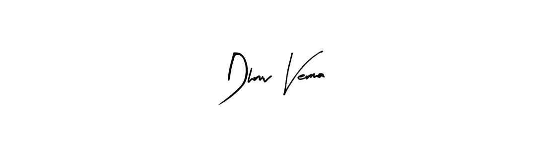 It looks lik you need a new signature style for name Dhruv Verma. Design unique handwritten (Arty Signature) signature with our free signature maker in just a few clicks. Dhruv Verma signature style 8 images and pictures png