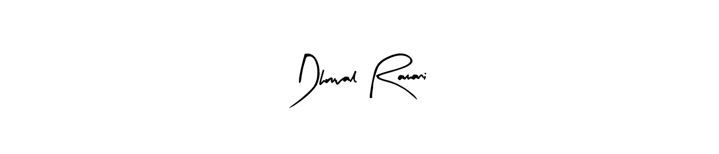 It looks lik you need a new signature style for name Dhruval Ramani. Design unique handwritten (Arty Signature) signature with our free signature maker in just a few clicks. Dhruval Ramani signature style 8 images and pictures png