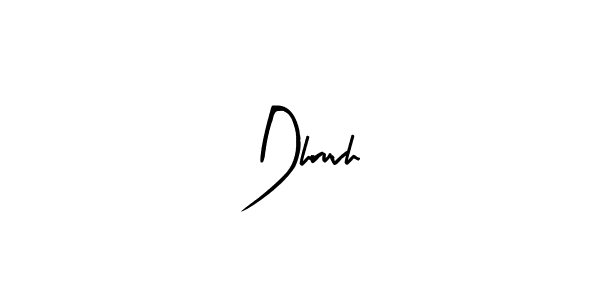 if you are searching for the best signature style for your name Dhruvh. so please give up your signature search. here we have designed multiple signature styles  using Arty Signature. Dhruvh signature style 8 images and pictures png